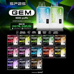 SP2S 9000 PUFFS 拋棄式電子煙