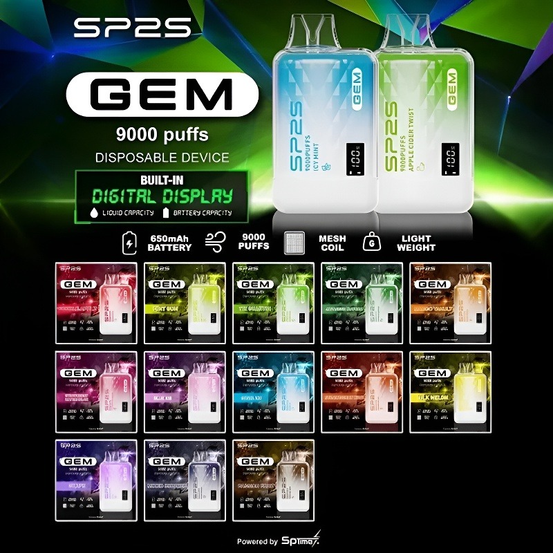 SP2S 9000 PUFFS 拋棄式電子煙